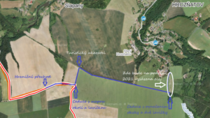 Hartova stezka - mapa