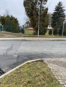 Stávající lampa - místo napojení