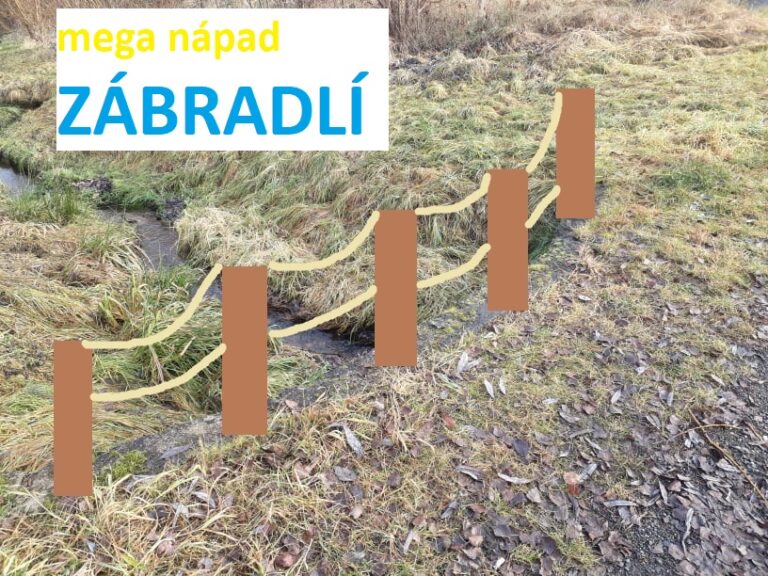 Návrh zábradlí