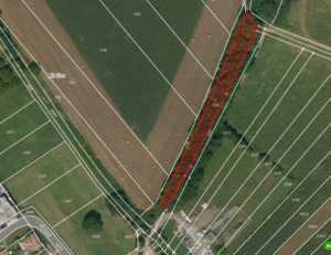 Parcela k umístění agility hřiště